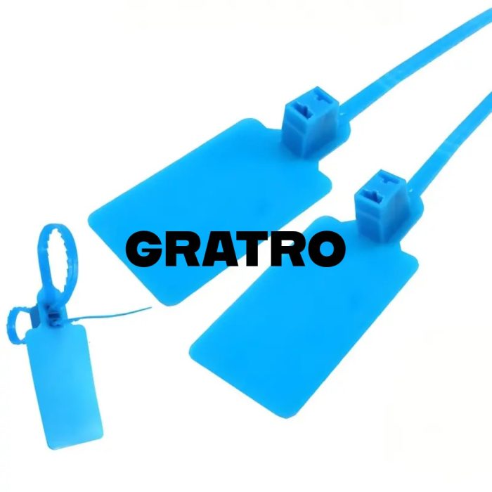 Double-lock plastic seals