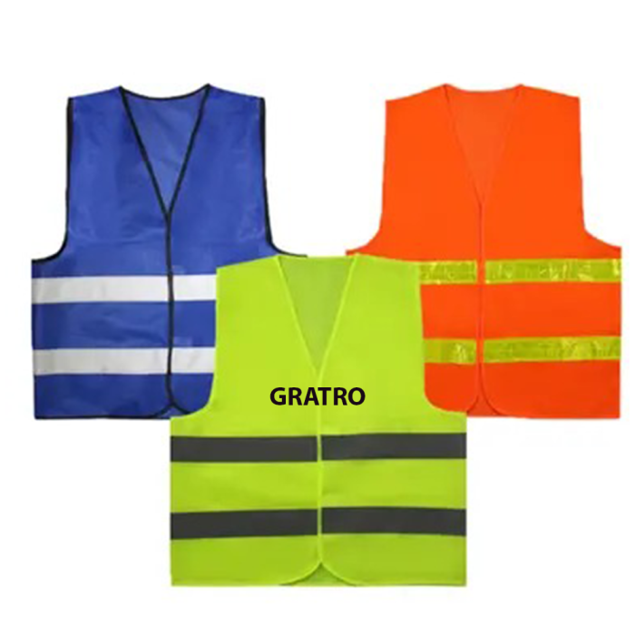 Safety reflective vests light